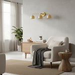 Load image into Gallery viewer, Metio Dome Farmhouse Vanity Wall Light - Modern Domed Sconce