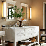 Load image into Gallery viewer, Kalvora Vertical Cylinder Wall Light – Contemporary Hardwired Wall Sconce for Residential & Commercial