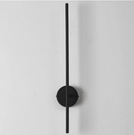 Bild in Gallery-Viewer laden, Moderne Schwarze Aluminium-Wandleuchte