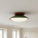 Cargar imagen en el visor de la Galería, Lámpara de Techo Moderna Oribela Dome – Luz LED Suave para Baño y Sala de Estar