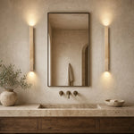 Cargar imagen en el visor de la Galería, stone linear wall sconce scene