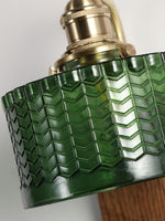 Bild in Gallery-Viewer laden, Ripple Glas-Wandleuchte – Vintage-Stil Nachttisch-Akzentlicht für Schlafzimmer