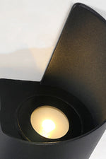 Cargar imagen en el visor de la Galería, Aplique de pared de metal en espiral de diseño moderno