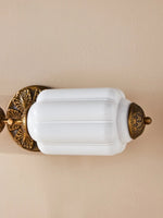 Load image into Gallery viewer, American Vintage Glass Lantern Shaped Horizontal Eloise Wall Sconce