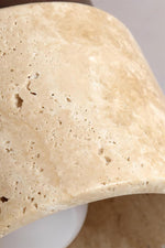 Load image into Gallery viewer, Cylindrical Travertine Wooden Ceiling Lights