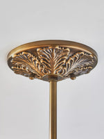 Load image into Gallery viewer, American Vintage Cream Glass Shade Shaped Eloise Chandelier