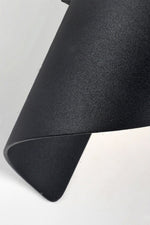 Cargar imagen en el visor de la Galería, Aplique de pared de metal en espiral de diseño moderno