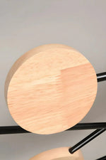 Load image into Gallery viewer, Multihead Disc Morandi Color Branch Ceiling Light