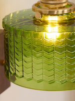 Bild in Gallery-Viewer laden, Ripple Glas-Wandleuchte – Vintage-Stil Nachttisch-Akzentlicht für Schlafzimmer