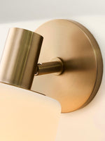 Load image into Gallery viewer, Cerova Porcelain Wall Sconce - Minimal Round Flush Mount Ceramic Light
