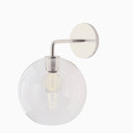 Load image into Gallery viewer, Selvion Art-Glass Globe Wall Sconce – Elegant Modern Wall Light for Bathrooms, Halls & Living Spaces