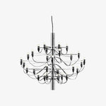 Bild in Gallery-Viewer laden, Tendrila Zeitgenössischer Mehrfachleuchter – Industrieinspirierte Metallaufhängung für Aufenthaltsräume N01