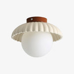 Cargar imagen en el visor de la Galería, Lámpara de Techo Anillo Escultural Orbion – Lámpara Decorativa de Techo de Diseño Retro Futurista N55