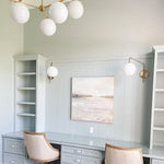 Cargar imagen en el visor de la Galería, Lámpara de araña esférica escultórica Alessora — Lámpara colgante de inspiración retro para vestíbulos y cocinas
