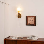 Charger l'image dans la visionneuse de galerie, Applique murale en métal et tissu doux Catina Design classique moderne - Éclairage d'entrée de couloir