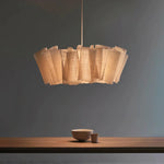 Load image into Gallery viewer, Nordic Linen Pleated Fabric Pendant Light Lampshade