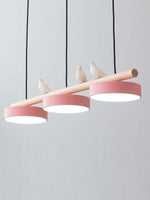 Load image into Gallery viewer, Sienna Bird Pendant Lamp - Wood Design for Scandinavian Kitchen Islands