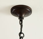 Cargar imagen en el visor de la Galería, Lámpara colgante de vidrio Lawson: vidrio reciclado moderno con diseño de cadena