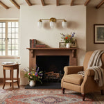 Cargar imagen en el visor de la Galería, Aplique de pared Tierlux de cristal transparente – Diseño arquitectónico Art Déco para baño y pasillo