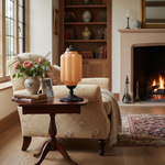 Load image into Gallery viewer, Eloise Scallop Glass Shade Vintage-Inspired Table Lamp for Bedroom and Living Room Accent Lighting