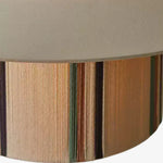 Load image into Gallery viewer, Natural fiber texture detail on pendant lamp shade