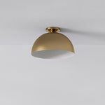 Load image into Gallery viewer, Parvion Metal Dome Ceiling Light - Modern Sculptural Flush Mount
