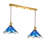 Cargar imagen en el visor de la Galería, Handcrafted Stained Glass Pendant Light Collection