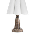 Load image into Gallery viewer, Shadon Marble Pleated Table Lamp