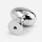 Cargar imagen en el visor de la Galería, Close view of hand-finished pigeon egg cabinet knob