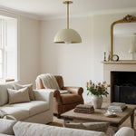 Load image into Gallery viewer, Metio Dome Pendant Light – Modern Brass Pendant for Kitchen & Dining