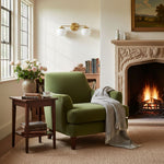 Load image into Gallery viewer, Glorica Glass Modern Wall Sconce – Contemporary 2-Globe Indoor Accent Lamp for Hallway