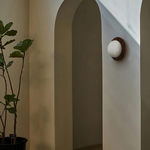 Load image into Gallery viewer, Nordic Minimalist Natural Wood LED Wall Light