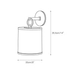 Cargar imagen en el visor de la Galería, Aplique de círculo completo