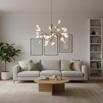 Load image into Gallery viewer, Floresta Artistic Chandelier – Organic Design with Metal and Acrylic for Contemporary Spaces N66