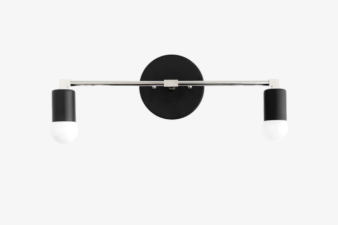 Lámpara de baño industrial Mobilux Line - Aplique de pared minimalista - Accesorio elegante
