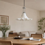 Cargar imagen en el visor de la Galería, Cazelle Artistic Floral Pendant Lamp – Modern Sculptural Fixture for Living and Dining Areas
