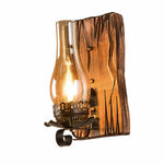 Charger l'image dans la visionneuse de galerie, Oil Lamp Driftwood Sconce
