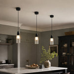 Cargar imagen en el visor de la Galería, Copper black mini pendant full product view