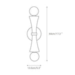 Charger l'image dans la visionneuse de galerie, Lampe murale linéaire moderne – Applique LED minimaliste pour chambre, salon, couloir
