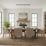 Bild in Gallery-Viewer laden, Feranox Skulpturale runde Pendelleuchte im modernen Stil für die Beleuchtung des Esstisches