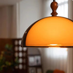 Load image into Gallery viewer, Sunset Afterglow Sunset Medieval Pendant Light with French Acrylic Shade for Dining Room and Foyer