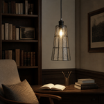 Bild in Gallery-Viewer laden, Artisan Stained Glass Tapered Pendant Light