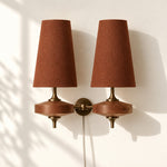 Load image into Gallery viewer, Hour Rho Plug-In Wall Sconce