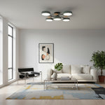 Bild in Gallery-Viewer laden, Celos Diffuses LED-Kugel-Deckenleuchte – Stilvolle Innenbeleuchtung für Inseln und Nischen