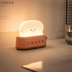 Load image into Gallery viewer, Toaster Table Lamp (built-in battery)