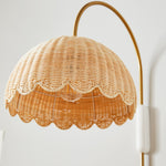 Load image into Gallery viewer, Olvara Rattan Bubble Sconce – Natural Woven Wall Lamp for Bedrooms