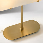 Charger l'image dans la visionneuse de galerie, Lampe de table Ferosa en forme de bateau – Finition laiton vintage pour salon moderne