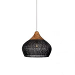 Load image into Gallery viewer, Harp Braided Rattan Pendant Lamp