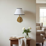 Load image into Gallery viewer, Arlen Modern Minimalist Fabric Wall Sconce – Soft Glow Wall Lamp for Bedroom & Living Room