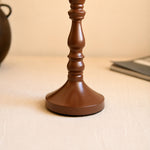 Bild in Gallery-Viewer laden, Brown painted table lamp base detail
